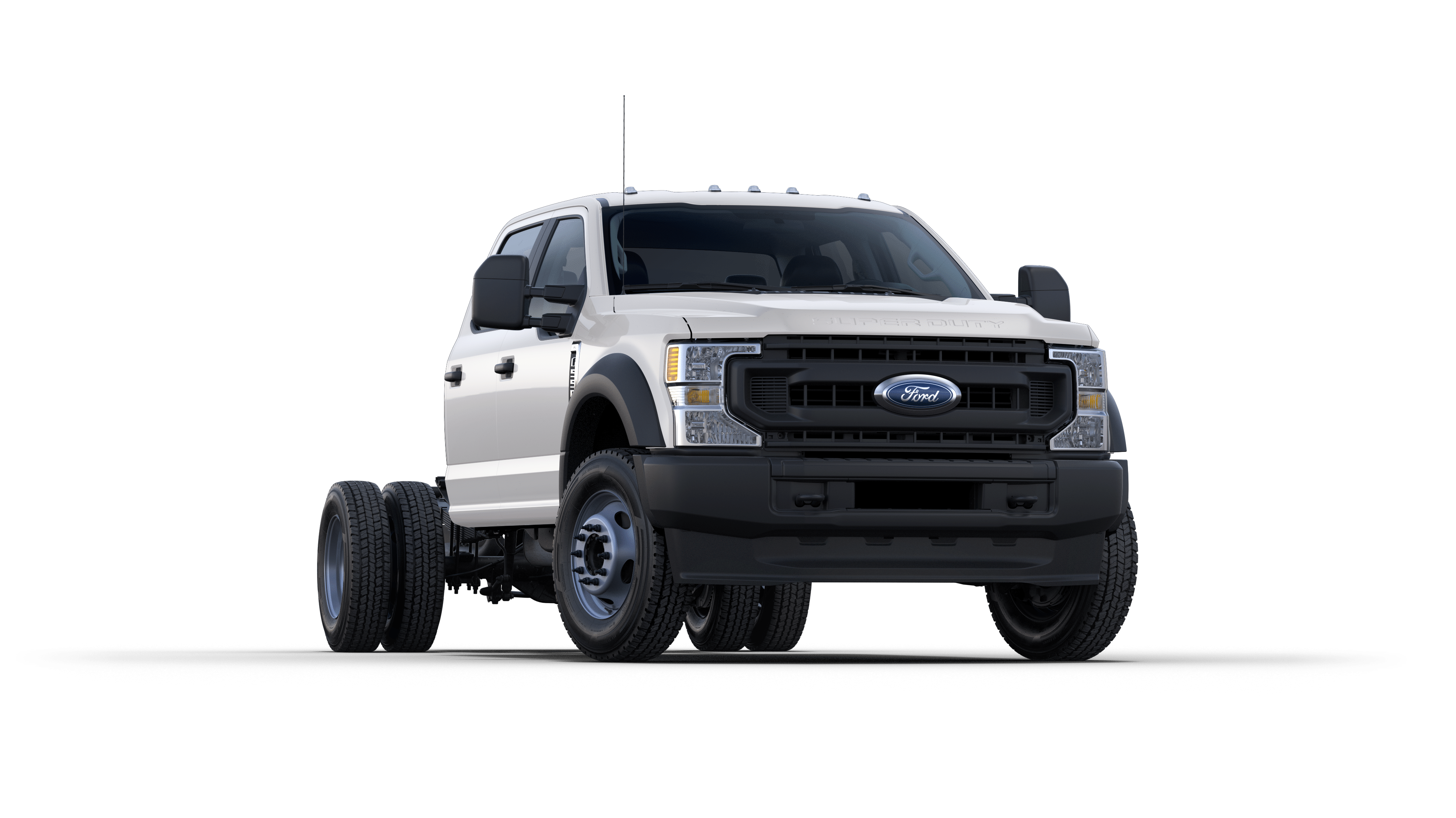 New Oxford White 2021 Ford Super Duty F-550 DRW XL 4WD Crew Cab 203